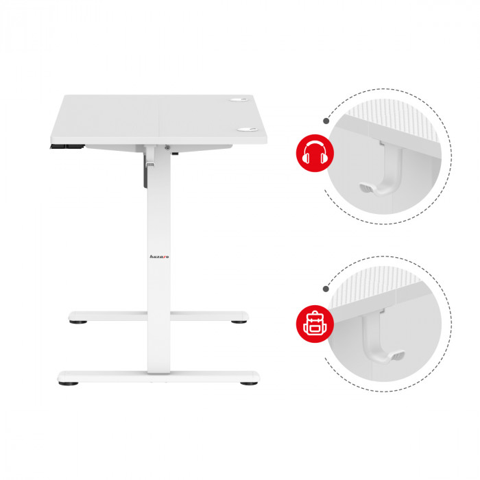 Halterungen im Hero 7.9 electric desk