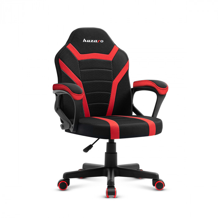 HUZARO RANGER 1.0 Roter Mesh Gaming Stühl für Kinder