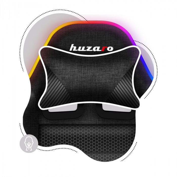 Huzaro Ranger 6.0 RGB-Sitz-Nackenkissen