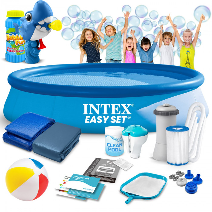 Garden Expansion Pool 366 x 76 cm 15in1 INTEX 28132 + Sprudelmaschine GRATIS!