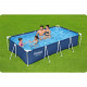 Bestway 56405N 400 x 211 x 81 cm 15in1 Gartenpool mit Regal