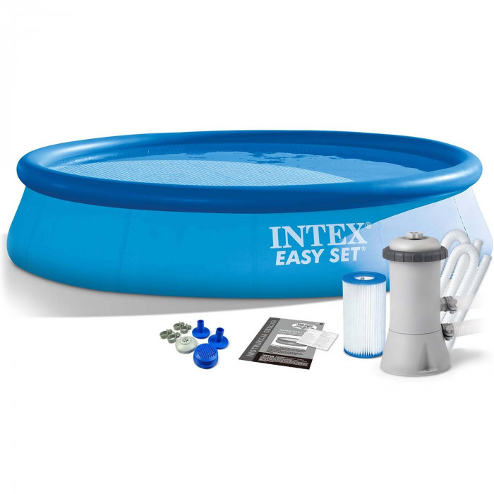 Gartenpool erweiterbar 366 x 76 cm 3-in-1 Set INTEX 28132.