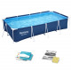 Gestellter Gartenpool 400 x 211 x 81 cm 4in1 Bestway 56405N.