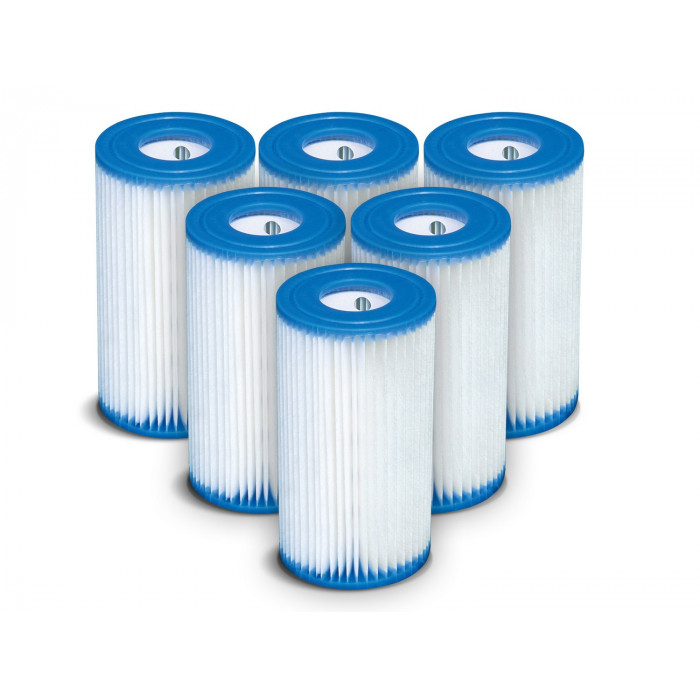 6 x Filter für Pumpenset Typ B INTEX 29005.