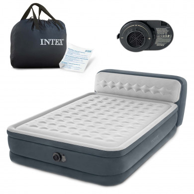 Aufblasbare Matratze mit elektrischer Pumpe 236 x 152 x 86 (46) cm INTEX 64448