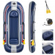 Aufblasbarer Ponton mit Ruder und Pumpe 4os TRECK X3 Bestway 61110.