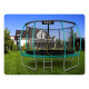 Gartentrampolin 14ft/435cm mit Netz, profilierten Pfosten und Leiter Neo-Sport