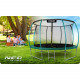 Gartentrampolin 14ft/435cm mit Netz, profilierten Pfosten und Leiter Neo-Sport