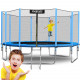 Gartentrampolin 15ft/465cm mit Outdoor-Netz und Leiter