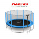 Gartentrampolin 15ft/465cm mit Outdoor-Netz und Leiter