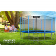 Gartentrampolin 15ft/465cm mit Outdoor-Netz und Leiter