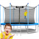 Gartentrampolin 15ft/465cm mit Innennetz und Leiter