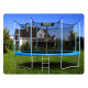 Gartentrampolin 15ft/465cm mit Innennetz und Leiter