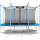 Gartentrampolin 15ft/465cm mit Innennetz und Leiter