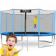 Gartentrampolin 14ft/435cm mit Outdoor-Netz und Leiter