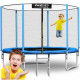 Gartentrampolin 10ft/312cm mit Outdoor-Netz und Leiter