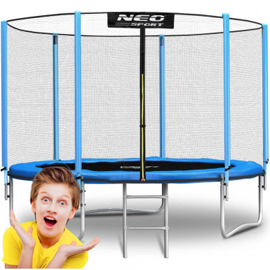 Gartentrampolin 8ft/252cm Outdoor Netz und Leiter