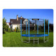 6ft/183cm Gartentrampolin mit Outdoor-Netz und Leiter Neo-Sport