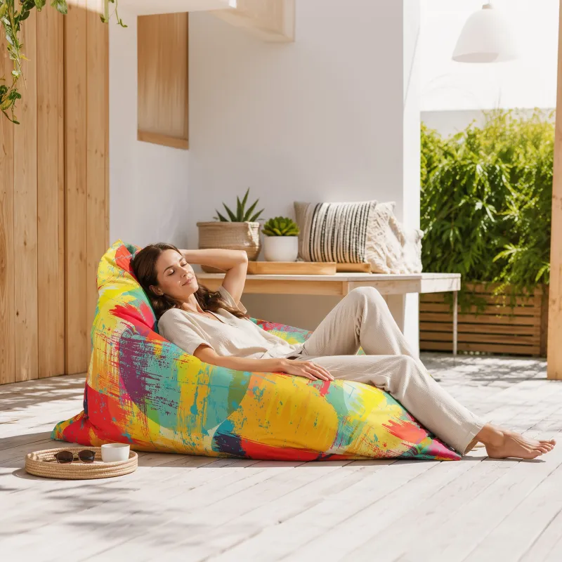 sitzkissen XXL für Erwachsene - Outdoor Pro Garten Wasserdicht – Ansicht 66