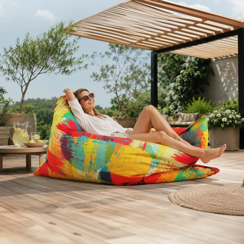 sitzkissen XXL für Erwachsene - Outdoor Pro Garten Wasserdicht – Ansicht 64