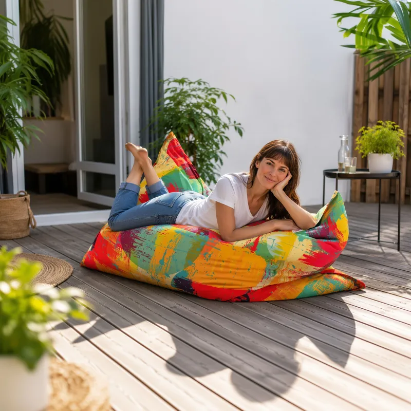 sitzkissen XXL für Erwachsene - Outdoor Pro Garten Wasserdicht – Ansicht 65