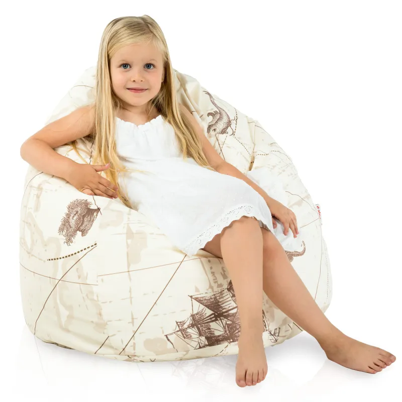 Kinder-Sitzsack L - Premium Print-Stoff – Ansicht 60