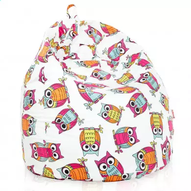 Sitzsack Klassik - Premium Print-Stoff