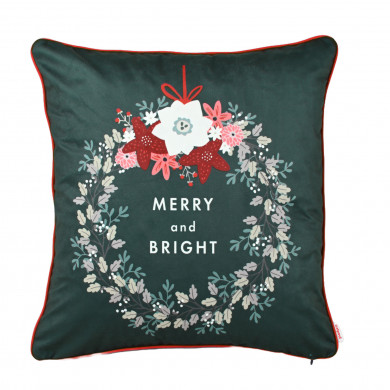 Dekoratives Kissen "Merry And Bright".