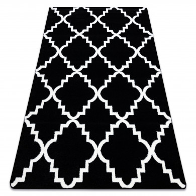 Teppich SKETCH - F343 schwarz/creme trellis