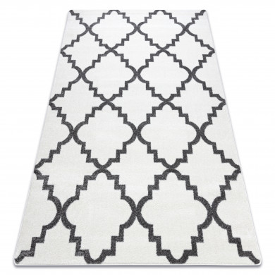 Teppich SKETCH - F343 creme/grau trellis
