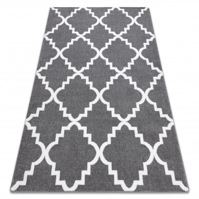 Teppich SKETCH - F343 grau /weiß trellis