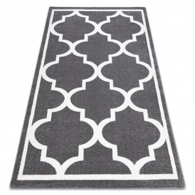 Teppich SKETCH - F730 grau /weiß trellis