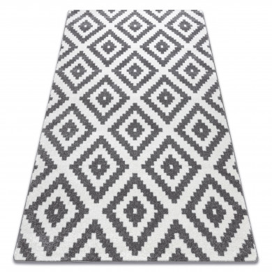 Teppich SKETCH - F998 creme/grau - Quadrate