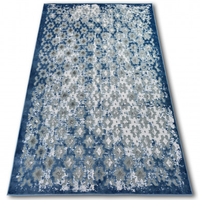 Teppich ACRYL YAZZ 7006 ORIENT Grau / Blau / Elfenbein
