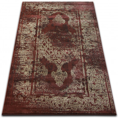 Teppich DROP JASMINE 456 Rost/Dunkelbeige 