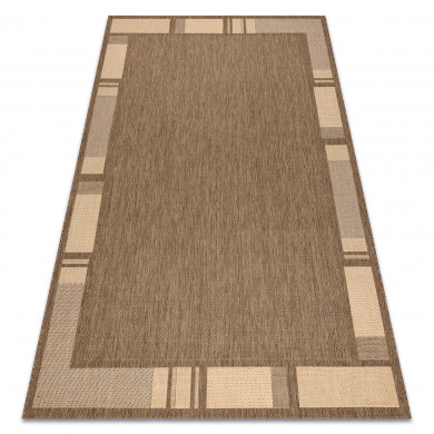 TEPPICH SIZAL FLOORLUX 20195 coffee / mais