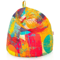 Kinder-Sitzsack - Premium Print-Stoff