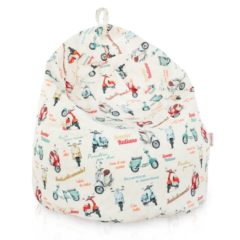 Kinder-Sitzsack L - Premium Print-Stoff – Ansicht 54