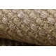 Dywan JUTE 3652 ciemny beż jednolity - jutowy, płaskotkany, frędzle