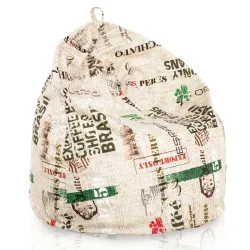 Kinder-Sitzsack - Premium Print-Stoff
