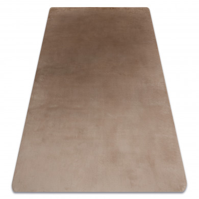 Moderner Waschteppich POSH Shaggy, plüschig, dick Antirutsch Kamel, beige