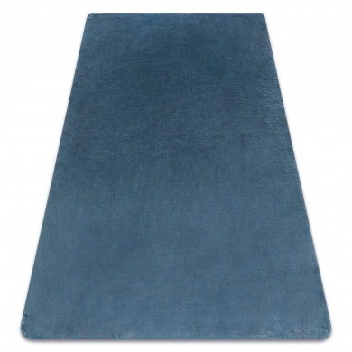 Moderner Waschteppich POSH Shaggy, plüschig, dick Antirutsch blau