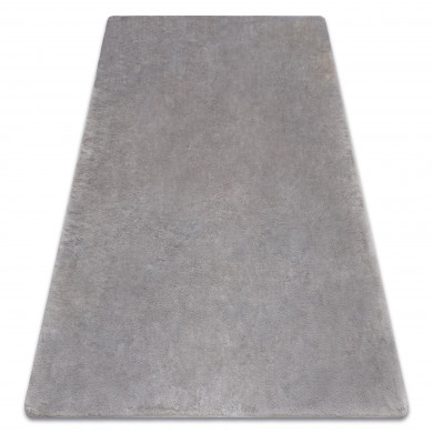 Moderner Waschteppich POSH Shaggy, plüschig, dick Antirutsch grau 