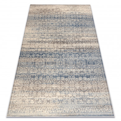 Teppich Wolle NAIN Ornament vintage 7594/51955 beige / blau
