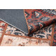 Dywan ANTIKA ancient rust, nowoczesny patchwork, grecki do prania - terakota