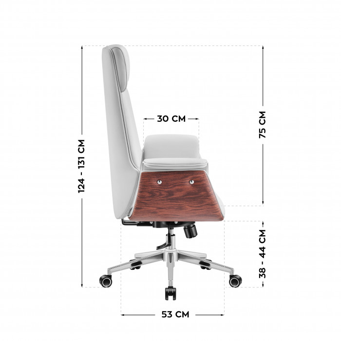 Rückenlehne des Bürostuhls Boss 8.2