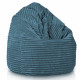 Blau sitzsack stripe