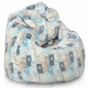 Sitzsack pfingstrosen