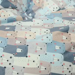 Runder Fußhocker - Premium Print-Stoff – Ansicht 63