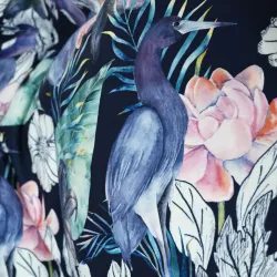 Runder Fußhocker - Premium Print-Stoff – Ansicht 66